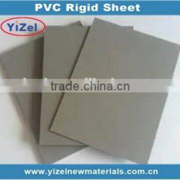 High Quality Chinese Factory Gray 100% Virgin Materials Pvc Rigid Sheet photo-2