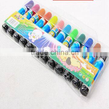 12 colors creative water color pen washable and eco-friendly paint pen sets for promotional