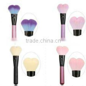 Hot!!! Pink Color Heart Shape Brush