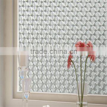 Most Hot Sales Frosted Glass Film -- 2D Static Window Film--- PVC Embossed Glass Sticker photo-3