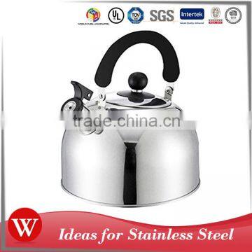 Heat Retention Easy to Clean Non-electric Travel Whistle Kettle Stainless Steel Water Jug photo-3
