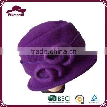 Alibaba China Women Wool Felt Fedora Hat