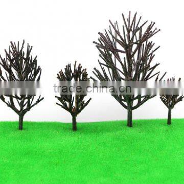 Scale plastic model tree, architecture model tree arm , miniature scale trees, building model tree for HO scale,MT-38