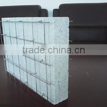 Perlite Acoustic Panel Partition Wall with Wire Mesh