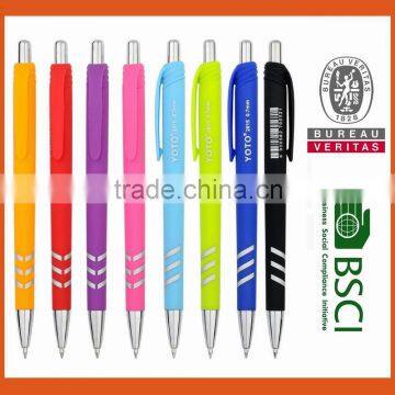 New promotional Logo ballpoint pen with rubbered barrel,Vape pen cheap promotional items