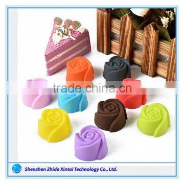 Kithcen utensil Flower shaped Silicone Cake Mold Wholesale