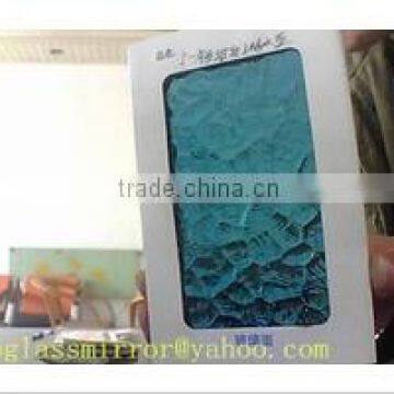 5mm decorative door panel patterned glass mirror