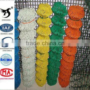 Green PVC Coated chain link fence alibaba china suppplier