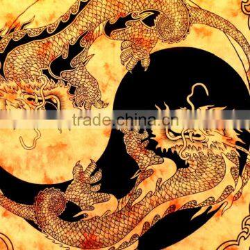 Indian Hippie Tapestry Tapestries Orange Tapestries Tapestry Wall Hanging Dragon Tapestries Bohemian Wall Tapestries photo-4