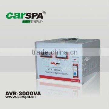 SVR series automatic voltage regulator 3000VA Relay type with Meter display CARSPA