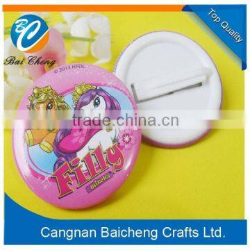 Bank Metal Button Badge With Pin Supplies Cheap Price photo-2