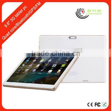 Cheap china imports mini 9.6" android phone quad core 3g full format tablet pc