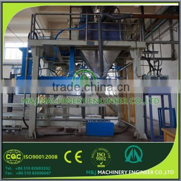 CE certificated full automatic wheat flour packaging line with ISO9001-2008