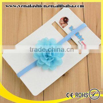 Stretch Korean Wavy Shape Chiffon Making Baby Headbands photo-5