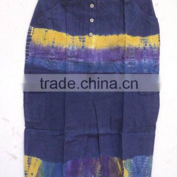 Styles cotton plain denim women wear skirt wholesale /Women New Style Custom Cotton Denim Skirts