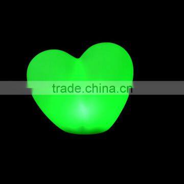 LED color changing heart gift light for festival