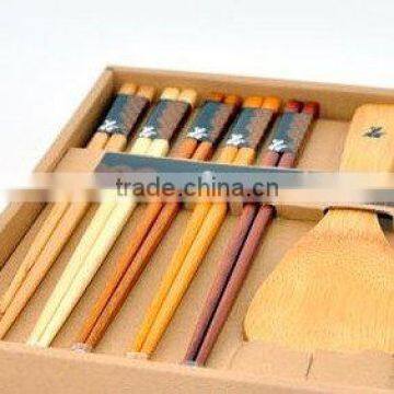 Japanese style boxed wooden gift chopsticks