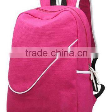 Cheapest ! Baoding canvas backpack wholesale custom canvas backpack wholesale