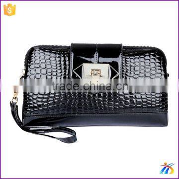 2016 women black purse women wallet designer hand purse