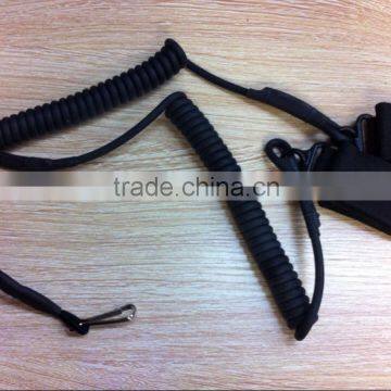 gun lanyard black