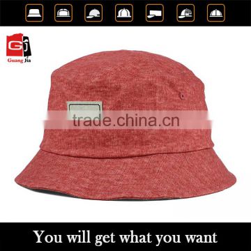 New Arrival Cotton Blank Pink Cheap Custom Plain Bucket Hat