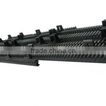 black nylon racks for sliding gates