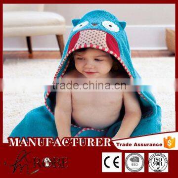 Wholesale Kawaii Cotton Blanket Animal Hooded Baby Towel Pattern