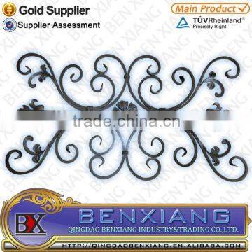 China 2014 new products, wrought iron rosettes, forged iron rosettes, decorater/ornamental wrought iron rosette