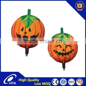 Newest Design Foil Funky Pumpkin Balloon, High Quality Halloween Pumpkin Balloon