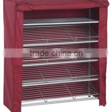 5 Tier Shoe Rack & Cover