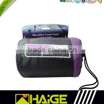 Outdoor Microfiber Custom Gym Towel With Mesh Bag photo-6