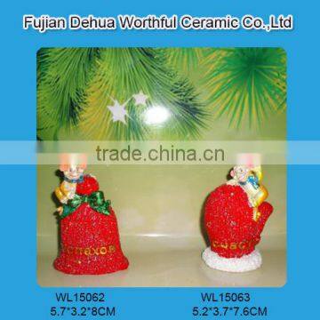 Wholesale resin christmas ornaments,resin monkeys figurine and custom monkey statue