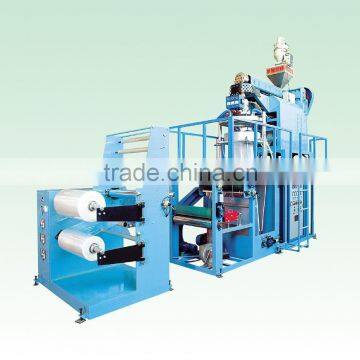 One layer PP film blowing machine with rotary die head