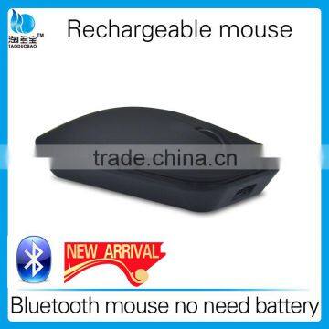 2016 China Factory Latest Univesal Slim 2.4 g Rechargeable Wireless Bluetooth Mouse photo-5
