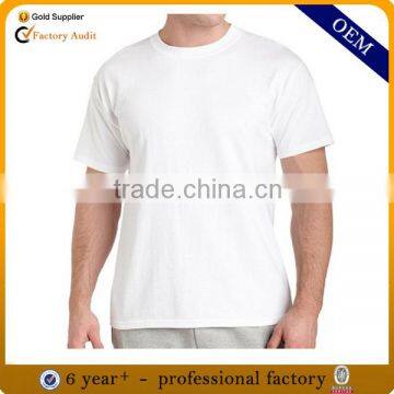 Latest 2014 new bulk white t-shirts t-shirt flat heat pr