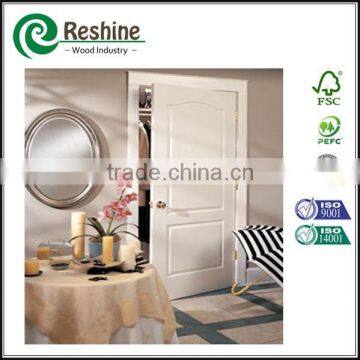 White Primer Internal Wooden Door Leaf Pattern