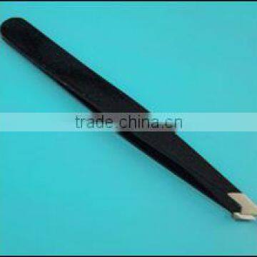 Double side using with cuticle trimmer tweezers eyelash extension
