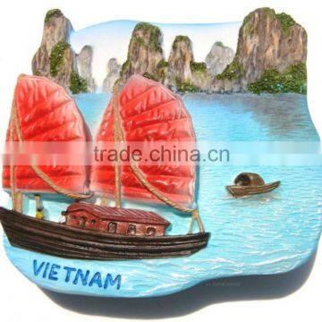 souvenir Halong Bay,Hanoi,VIETNAM,polyresin fridge magnet