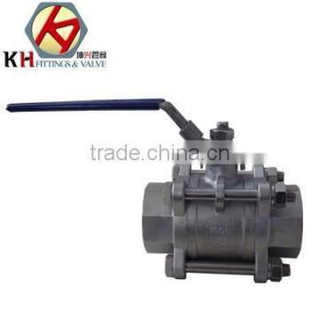 Stainless Steel 3 pc Ball Valve