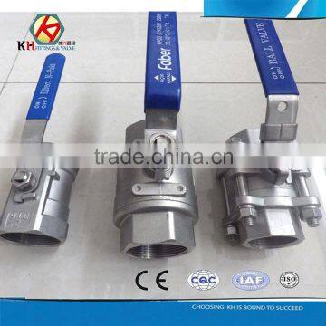 Factory Direct Selling standard stainless steel mini ball valve