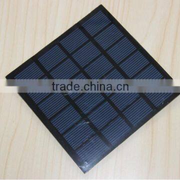 PET laminated 1.5W 6V 200mA solar panel