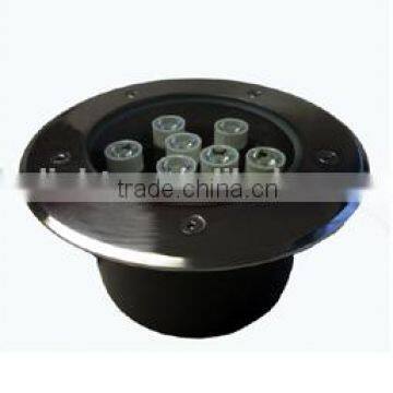 85-265V Input LED Underground Light 9X1W IP68