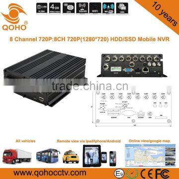 720P Mobile NVR ,GPS,3G, WIFI, 8-channel MNVR photo-2