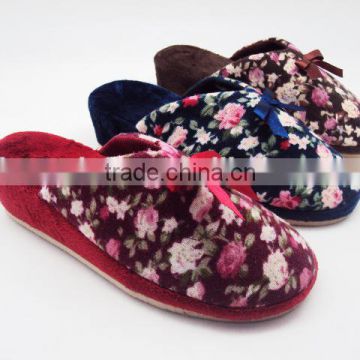 2016 Soft High Heel Winter Indoor Slippers for Women