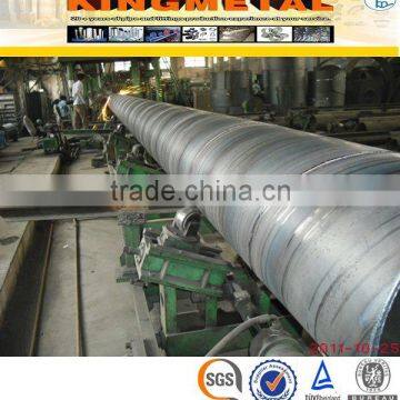 API 5L Welded Carbon Steel Spiral Seam Submereged Arc Welded Pipe SSAW Pipe photo-5