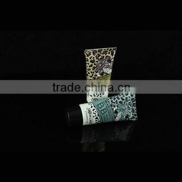 flexible 30ml leopard print cosmetic plastic tube for bb cream