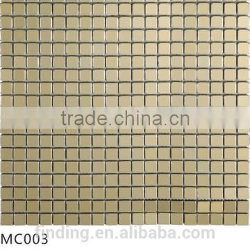 Best quality decoration panel aluminium mosaic tile MC001