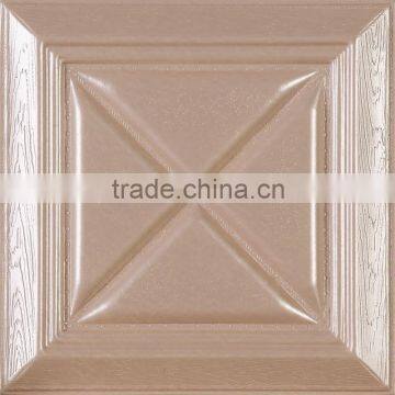 Plant Fiber Material Decorative 3d Faux Leather Decorative Wall Covering Panels