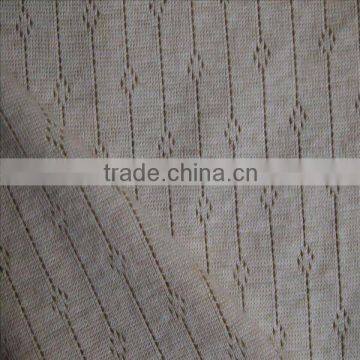 Shanghai scose stripe single jersey knitting textile fabric