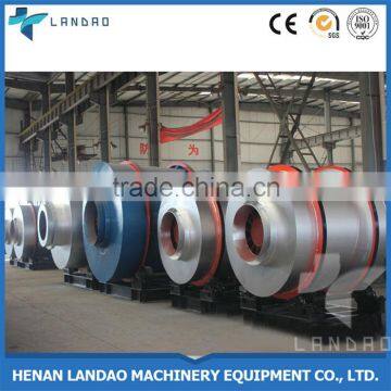 Energy saving low investment three cylinder drum small rotary dryer